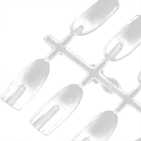 200 st falska nagelspetsar transparent nagelkonstfärg stil display spetsar nagelkonsttillbehör