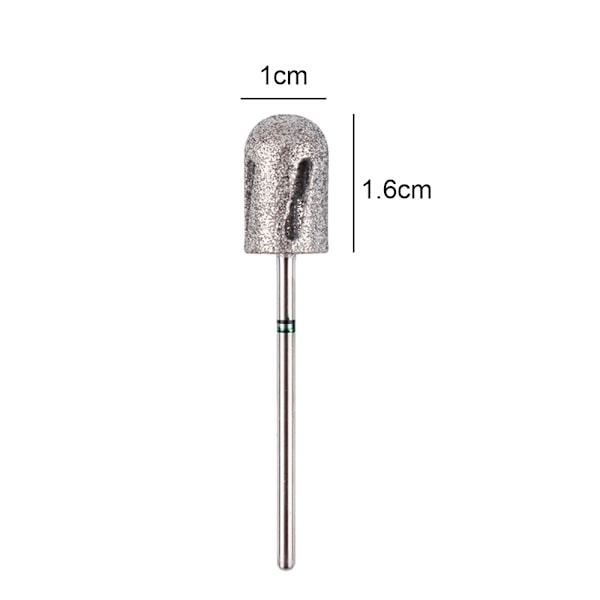 Diamant Pedikyr Cone Bit for Sprekkede Hud Hårde Hud Fjerning, Fotfil Verktøy