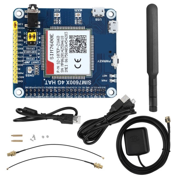 SIM7600E-modul Stöd för LTE Cat-1/3G/2G-kommunikation Professionell GNSS-positionering