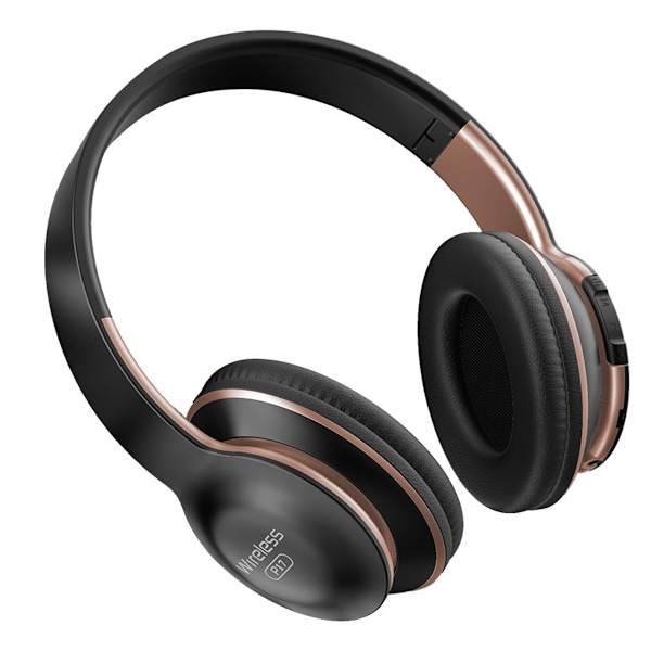 Högupplösta Stereohörlurar, Vikbar och Töjbar Design Over-Ear Bluetooth 5.3 Headset med Omslutande Gaming Surroundljud, Bekväma