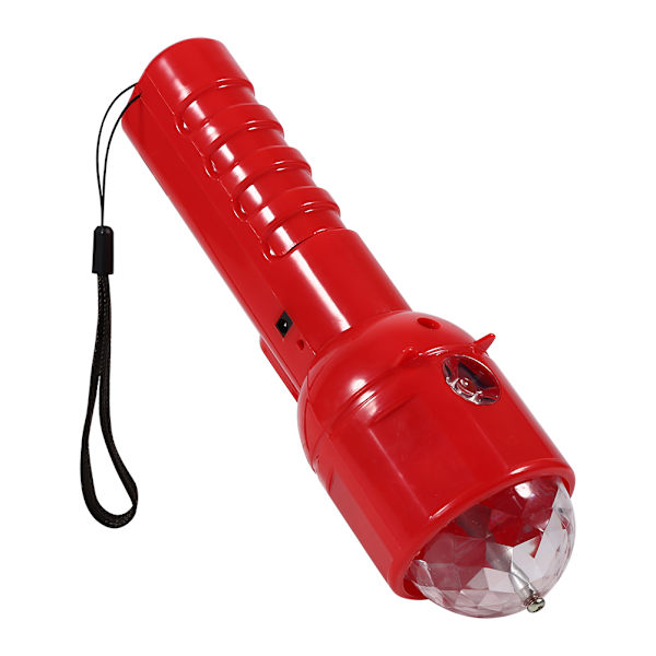 1 st DC 5V 3W Bärbar RGB LED Scen Effekt Fackla Ljus Magisk Bal
