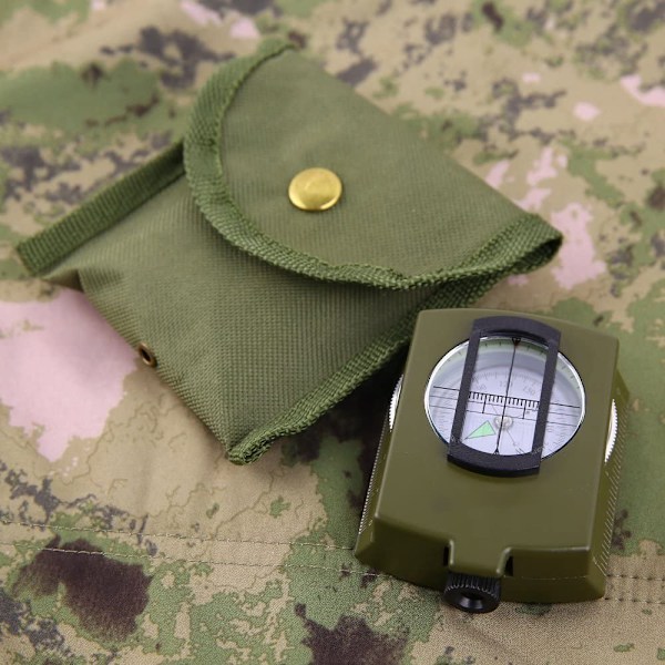 Militärklassad överlevnadskompass, förbättrade noggrannhetsfunktioner, vattentät och tålig för utomhusäventyr