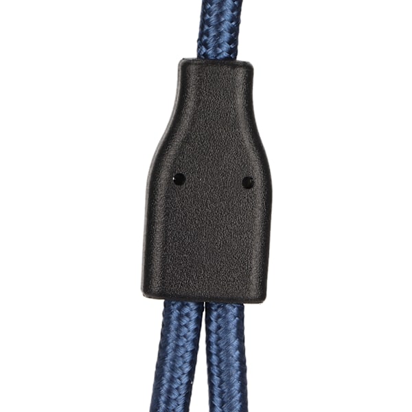 3,5 mm til 2 x 6,35 mm kabel Han Stereo TRS til Hun TS Y-splitter kabel til PC 0,3 m/1 fod