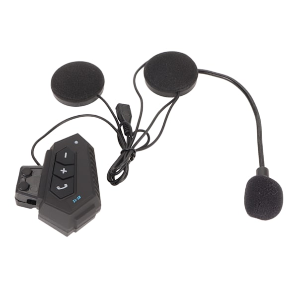 Hjelm BT Headset Stereo Lyd Auto Svar Funktion Håndfri Opkald HiFi Stabil Motorcykel Bluetooth Hovedtelefon