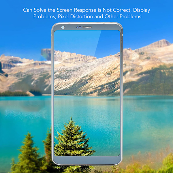 5,7in LCD-skjermreparasjonsett Display Digitizer Reservedelsett med ramme for H870 for H871 for H872 for LS993 for VS998 for VS988