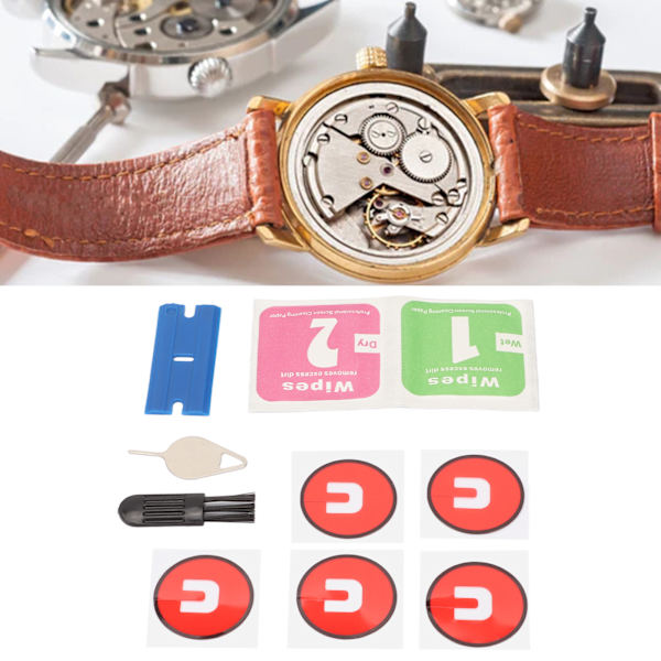 Ring Tape for å feste bakdekselglass til Samsung Galaxy Watch Active 2 for Galaxy Watch 3 bakdekselglass erstatning 5 stk
