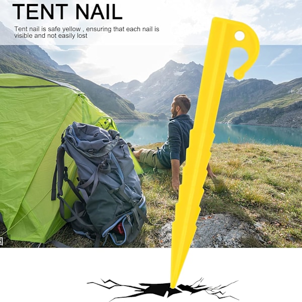 Tältpinnar för utomhusbruk, skruvstil, kraftiga markankare för camping, spiraldesignade tältpinnar, uppblåsbara pinnar lätta att använda, återanvändbara pinnar för