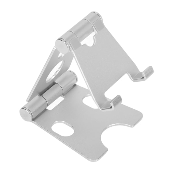 Aluminiumlegering skrivebords mobiltelefon og nettbrett holder multivinkel justering mobiltelefon stativ for direktestrømming