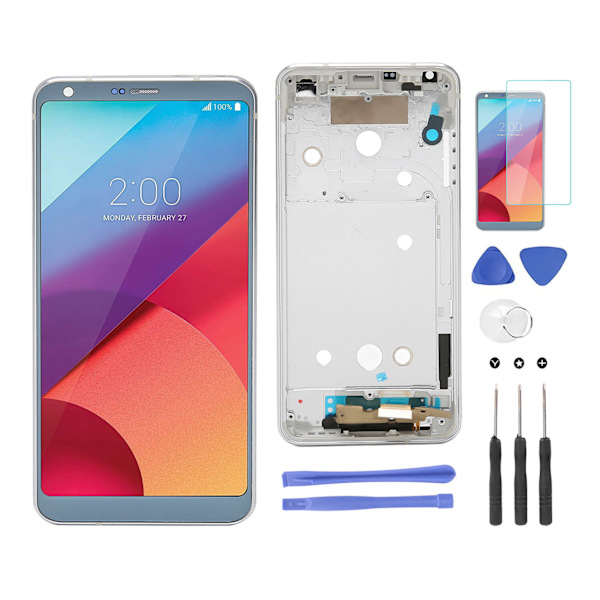 5,7in LCD-skjermreparasjonsett Display Digitizer Reservedelsett med ramme for H870 for H871 for H872 for LS993 for VS998 for VS988