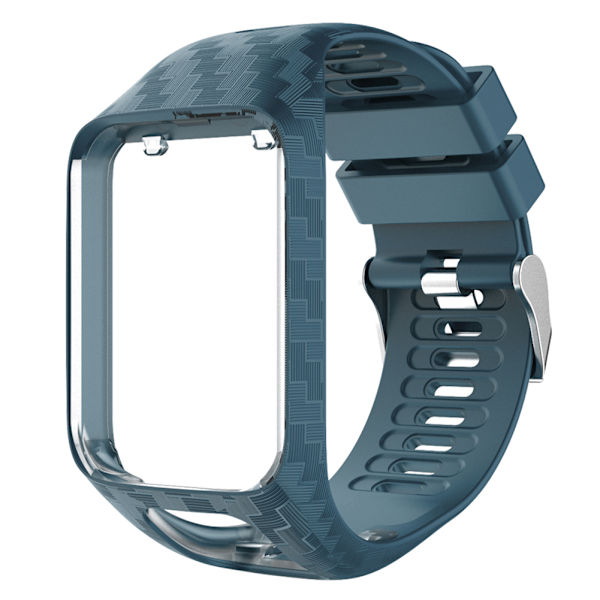 TPE-material Radium-graverat armband för TomTom (Rock Blue)