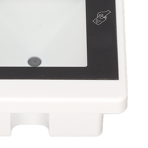 Streckkodsläsare Multipurpose Desktop 1D 2D QR Streckkodsläsare Access Control Card Scanner IC ID ReaderR35C Vit
