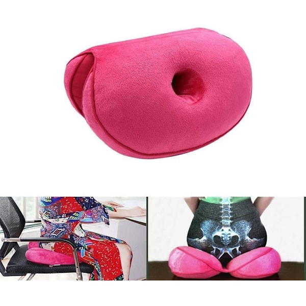 Ortopedisk sittdyna med memory foam för återhämtning efter operation, ihålig cirkulär design, ergonomiskt stöd för Brazilian Butt Lift