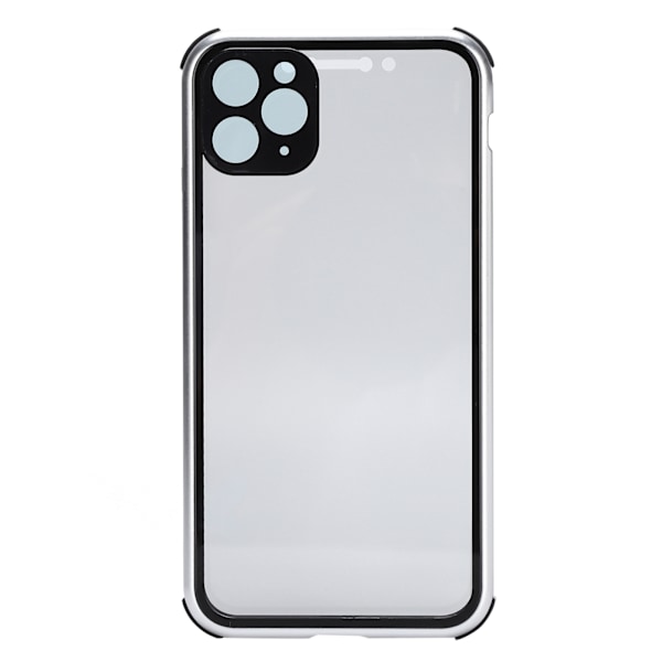 AntiPeep magneettinen adsorptio puhelimen kotelo Kaksinkertainen lasikansi iPhone 11 Pro Maxille