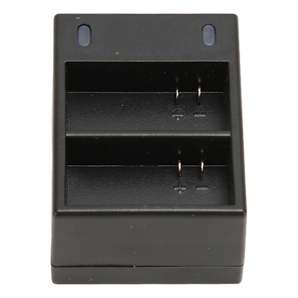 Kaksoiskanavainen USB-kameran akun laturi, jossa merkkivalo kotiin ja matkalle