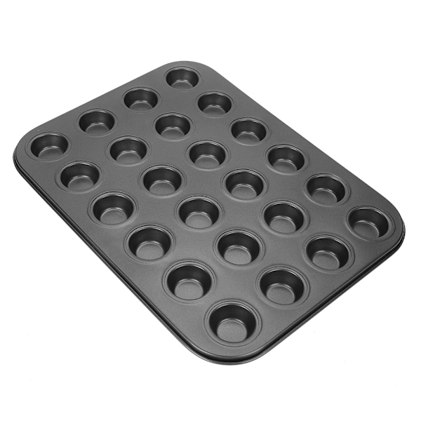 24 kopper rustfritt stål NOn klebrig kake muffins egg tart bakepanne form