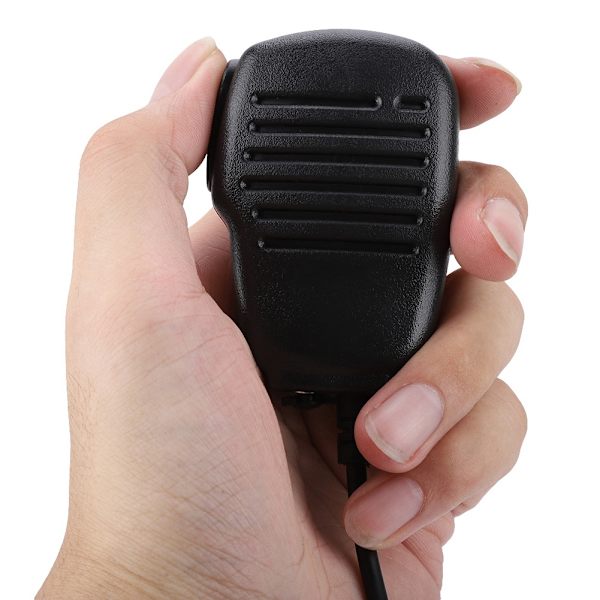 2-nastainen Mini PTT-kaiutinmikrofoni Walkie Talkie -lisävarusteet Baofeng UV5R 888S:lle Kenwoodille TYT:lle
