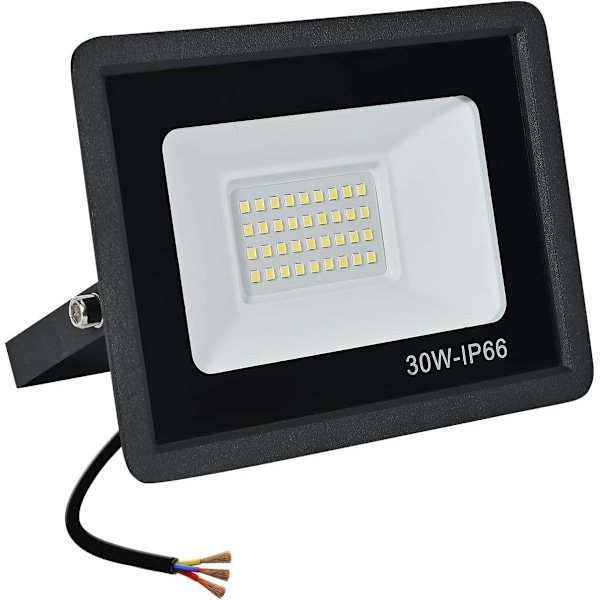 Utomhussäkerhetsbelysning med högkvalitativt LED-chip, hållbart hölje säkerställer lång livslängd, flexibelt fäste för enkel installation