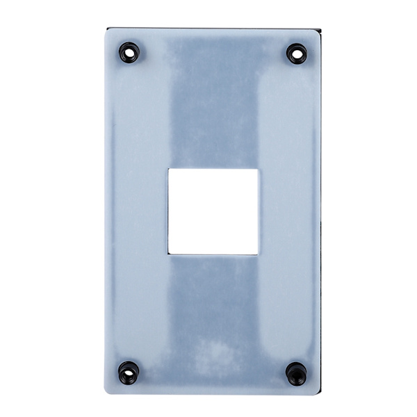 CPU-kjøleribbe brakett bakplate jernplate for Intel AMd AM2/3/2+/3+ Svart