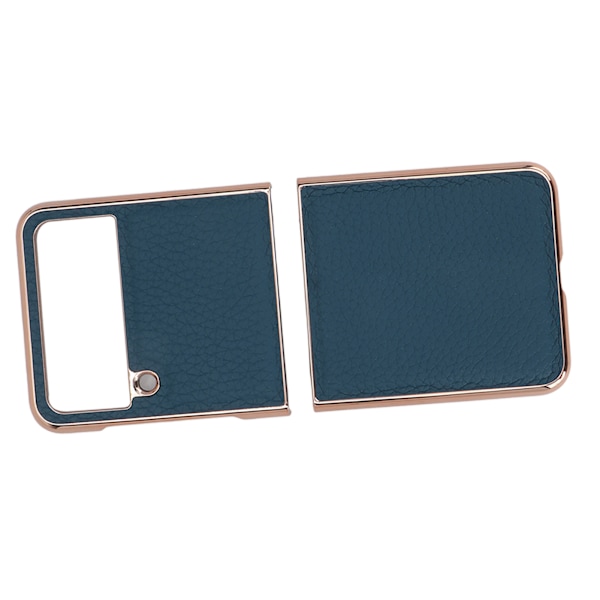 Puhelimen kotelo Luxury Nano Plating iskunkestävä naarmuuntumaton suojakotelo Samsung Galaxy Z Flip4 -puhelimeen, sininen