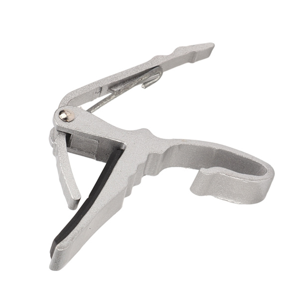 Guitar Capo Legering Hurtig Toneændring Bærbar Instrument Tilbehør Til Spil Performance Sølv