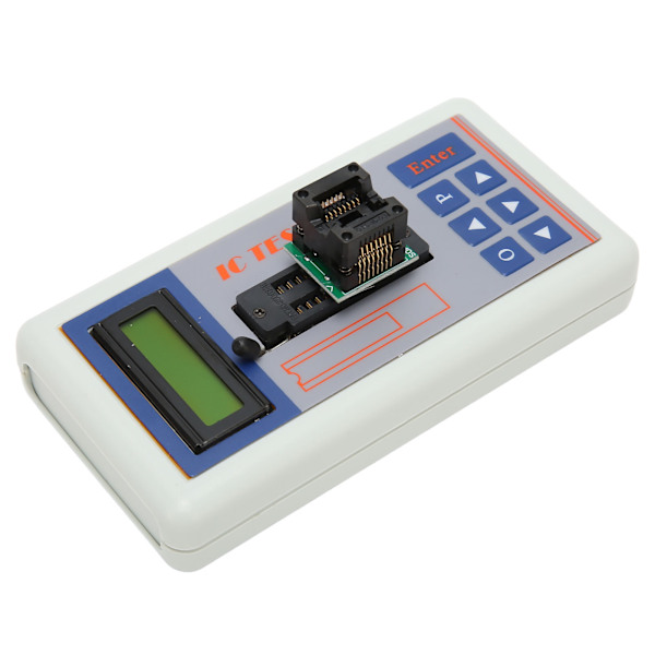 IC-tester - Høj præcision multifunktionel transistortester til 74HC-serien, 74LS-serien, CD4000-serien og HEF400-serien