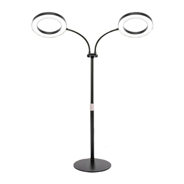 Växtlampa LED Fullspektrum för Inomhusväxter, Justerbar Växtbelysning med 72 LEDs, Dimbar Ljusstyrka, Timer 3/9/12 Timmar för Inomhusväxter Style 2