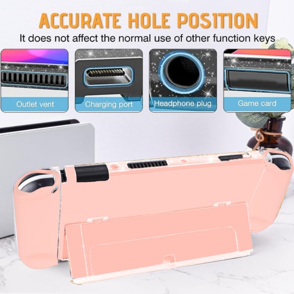Suojaava kotelo Switch Color Shell -täydellinen suojaus Ergonominen kädensija Pelikonsolin kotelo