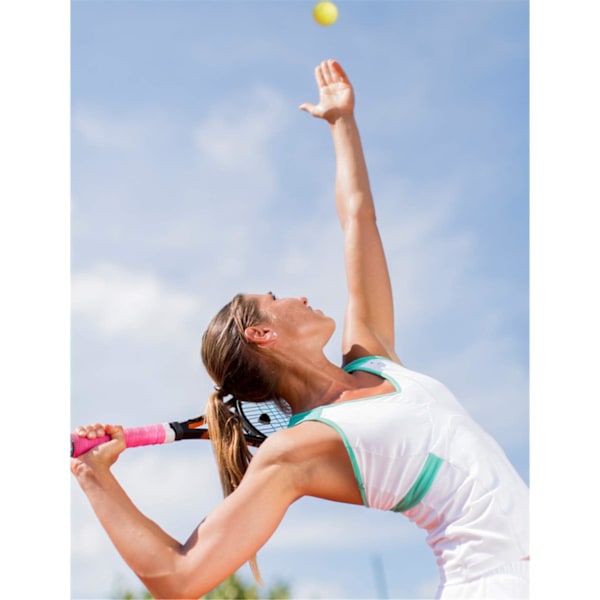 Anpassningsbart racketgrepp, tennisracketgrepptejp ger stretchig halkfri yta, PU-material ger bekväm och hållbar känsla