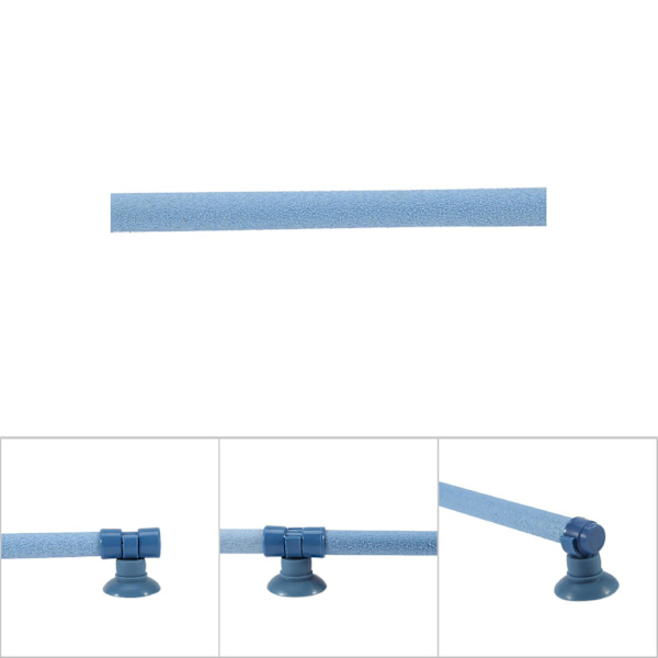 Fisketank Akvarium Luftboble Beluftningsrør Oxygenpumpe Diffuser Tilbehør (14 tommer)