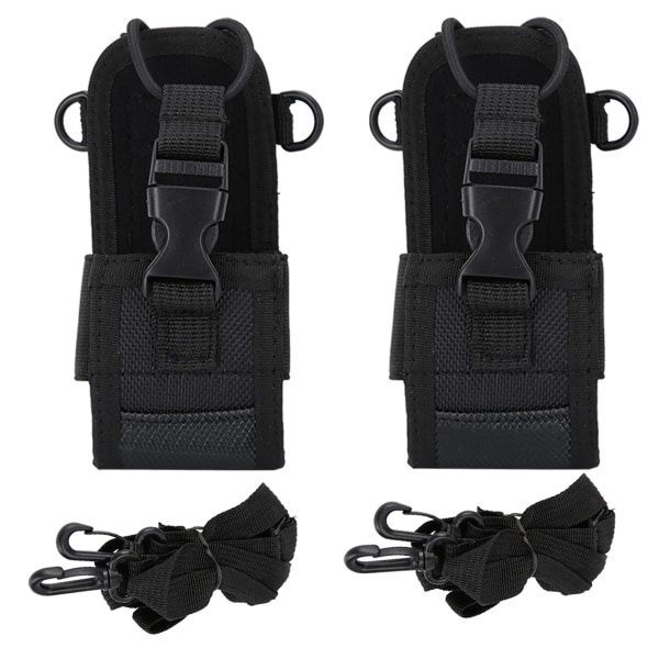 2 stk. MSC 20D Universal Nylon Justerbar Bred Skulderstropp Walkie Talkie Beskyttende Deksel