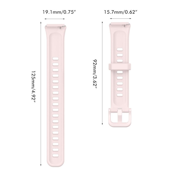 Reserve Rem for Honor Band 7 for Huawei Band 7 TPU Vanntett Smart Watch Rem