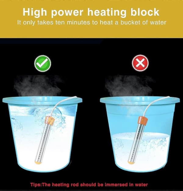 Elektrisk varmvattenberedare element kokande vatten doppvärmare