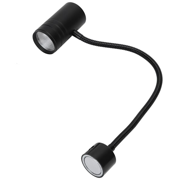 12W LED arbejdslampe fleksibel svanehals symaskinelampe magnetisk base maskinværktøjslampe