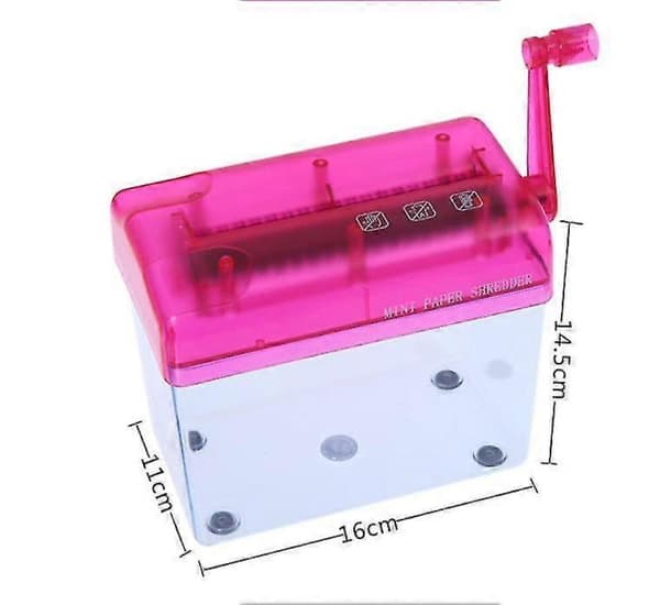 GETIT Mini A6 Papirmakulator Manuel Papirskærer Papirmakulator Desktop Papirmakulator