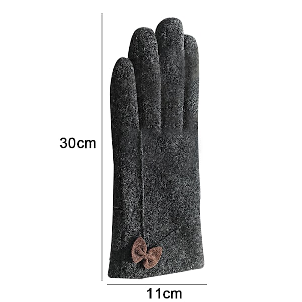 Vinterhansker Fashion Touch Screen Varme  Fôret Damer Kald