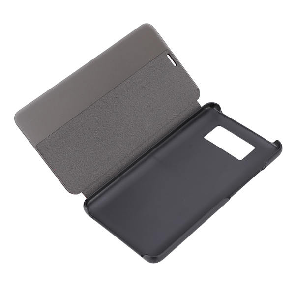 För HUAWEI Mate 10 Mobiltelefonfodral Intelligent Sleep Protective Cover(Brun)