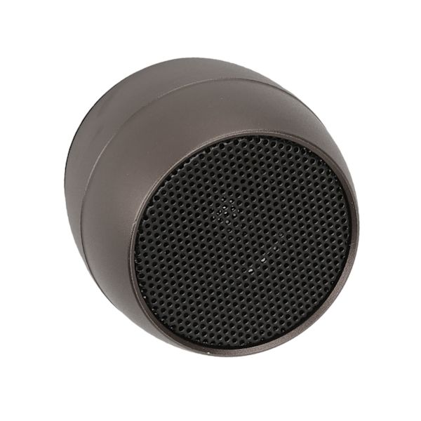 Mini Bluetooth-høyttaler IP67 Vanntett USB-lading Innebygd mikrofon Bærbar trådløs høyttaler for dusjrom Bil Mørk grå