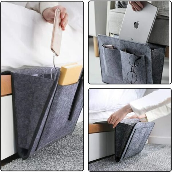 Sängorganisatör Soffa Armstöd Organizer Fjärrkontroll Förvaring Soffa Tom Fick Sängficka Sängförvaring Väska Sänghängande Överdrag Kontor