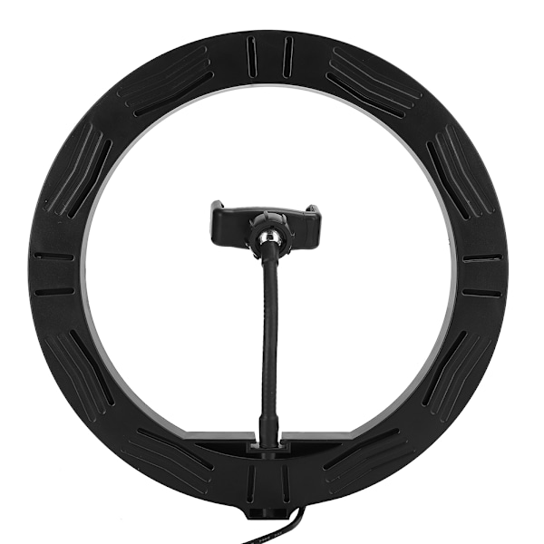 LED Ring Light Fyllnadsljus Lampa Fotografisk Utrustning för Telefon Live-sändning Selfie 26cm26cm fyllnadsljus + slang telefonklämma