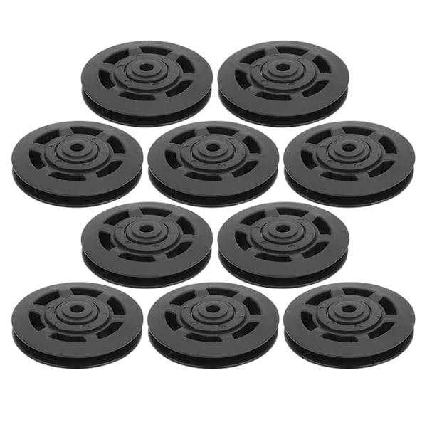 10 kpl/sarja 95 mm yleinen nylonlaakerirullapyörän vaihto kuntosalilaitteisiin
