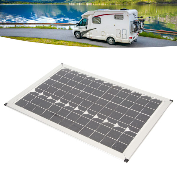 100W aurinkopaneelipaketti Nopea lataus 12V Kaksi USB-aurinkopaneeli Auton akkulaturi Moottoripyörälle Veneelle Merelle RV
