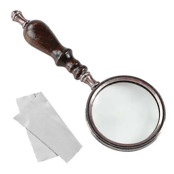 Handhållet förstoringsglas, förstorare-10x
