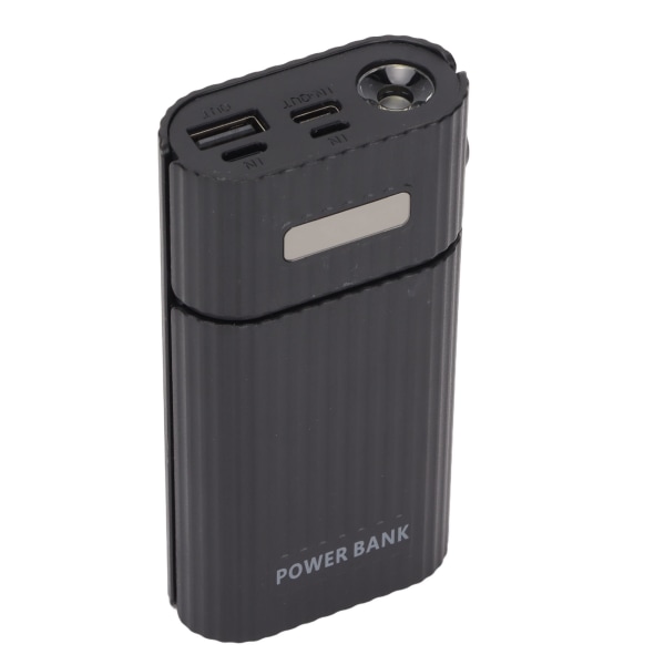 H02 2x 21700 Batteriboks 3 Port Input DIY USB Power Bank Kit Batterioplader til Mobiltelefon