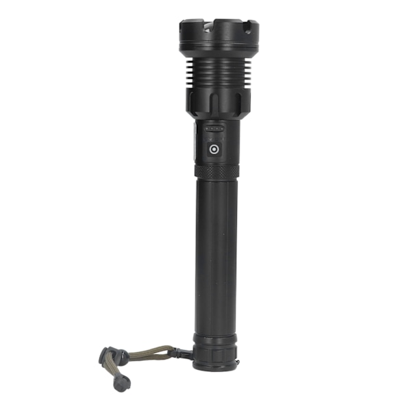 Ljusstark ficklampa 8000lm IP65 Vattentät Zoombar 2 Ljusfärger