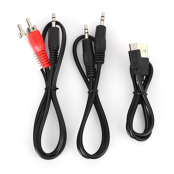 2 i 1 Bluetooth5.0 Sender Modtager Trådløs A2DP Lydadapter Aux 3,5 mm Afspiller
