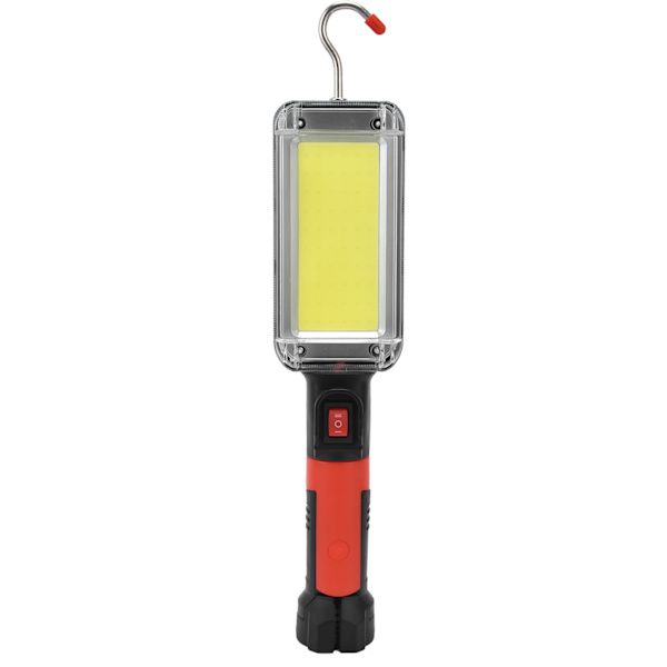 20W LED Bärbar Arbetslampa Uppladdningsbar Magnetisk Arbetslampa med Hacke för Camping Utomhus Reparation