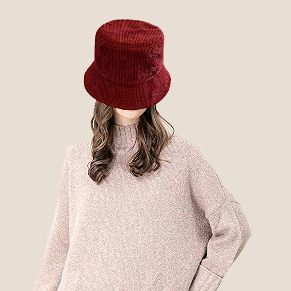 Spandau Hat Vintervarm Fiskerhat Claret