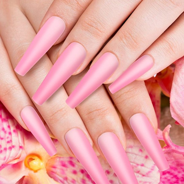 100 stk. Matte Ekstra Lange Ballerina