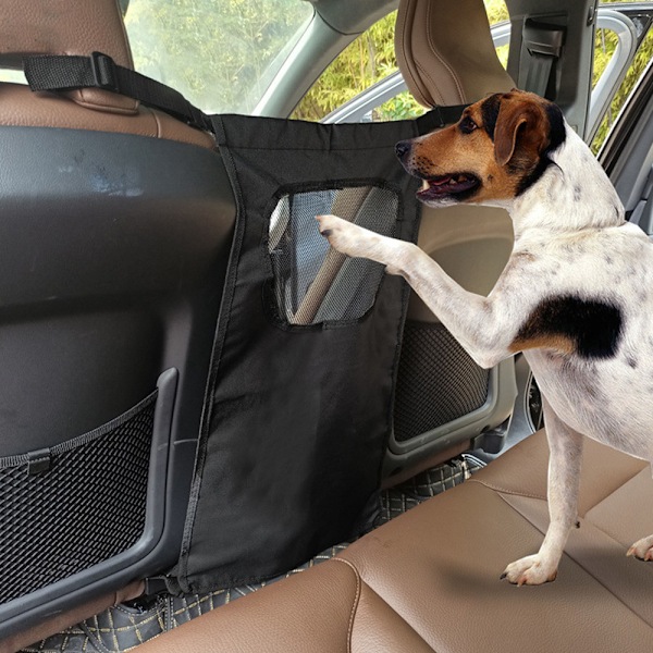 Pet Guardian, Hundbilbarriär med elastisk nätkonstruktion, säkerställer säkerhet och komfort på vägen