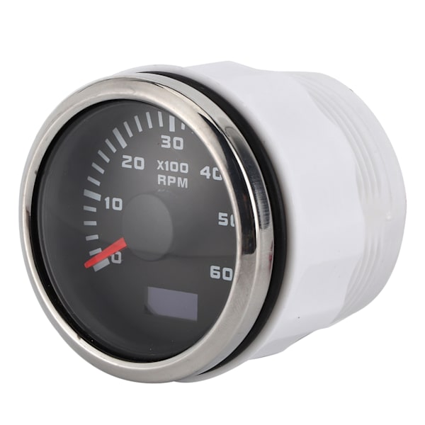 52mm/2in 6000RPM omdrejningstæller LCD til auto påhængsmotor konstruktionsmaskiner motorcykel